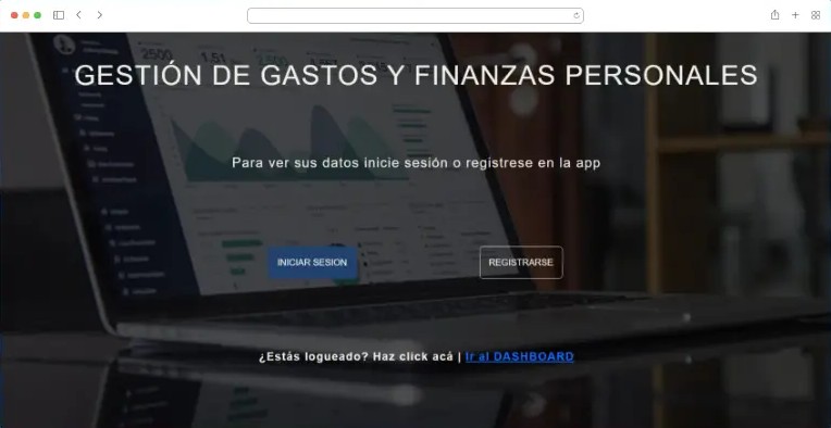 Gestión de gastos y finanzas personales